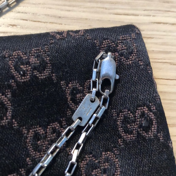 Gucci Sterling Silver Chain 20 inch - Picture 2 of 4